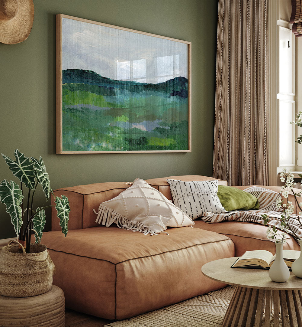 GREENLAND , LANDSCAPE PAINTINGS