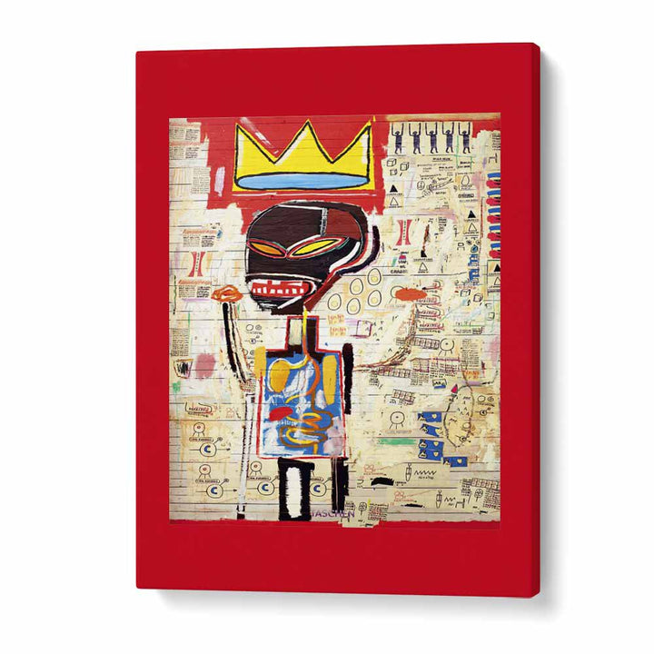 Grillo By Jean Michel Basquiat 1984 Pop Art Artwork in Gallery Wrap