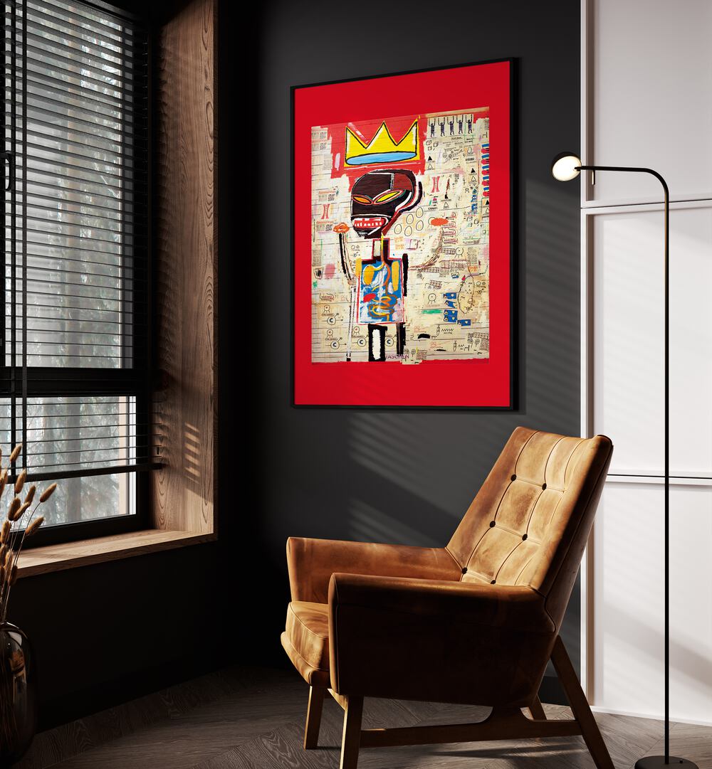 GRILLO BY JEAN - MICHEL BASQUIAT (1984) , POP ART PAINTINGS , POP ART PRINTS