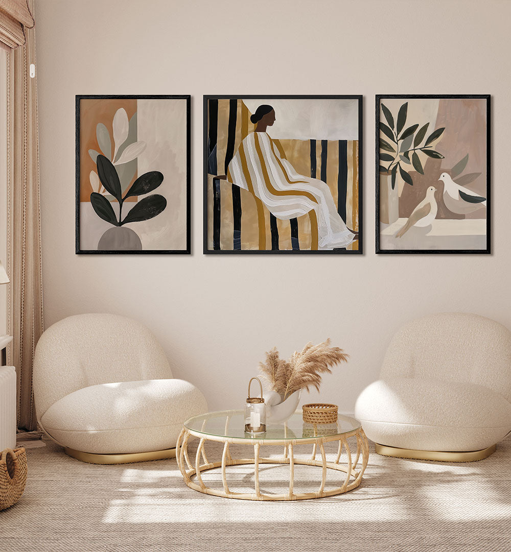 TRANQUIL LIVING GALLERY WALL , GALLERY WALLS & SETS