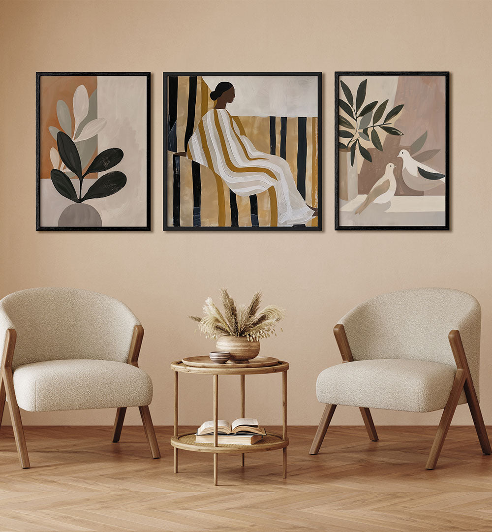 TRANQUIL LIVING GALLERY WALL , GALLERY WALLS & SETS