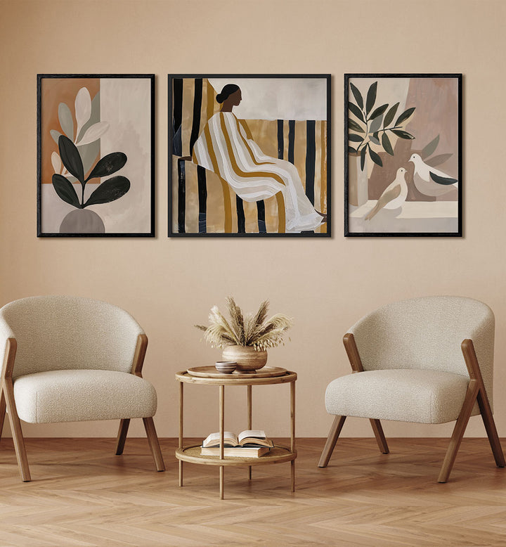 TRANQUIL LIVING GALLERY WALL , GALLERY WALLS & SETS