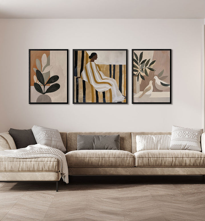 TRANQUIL LIVING GALLERY WALL , GALLERY WALLS & SETS