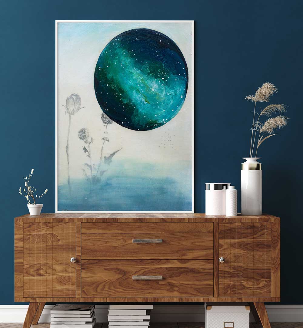 GALAXIES , KIDS ROOM PAINTINGS