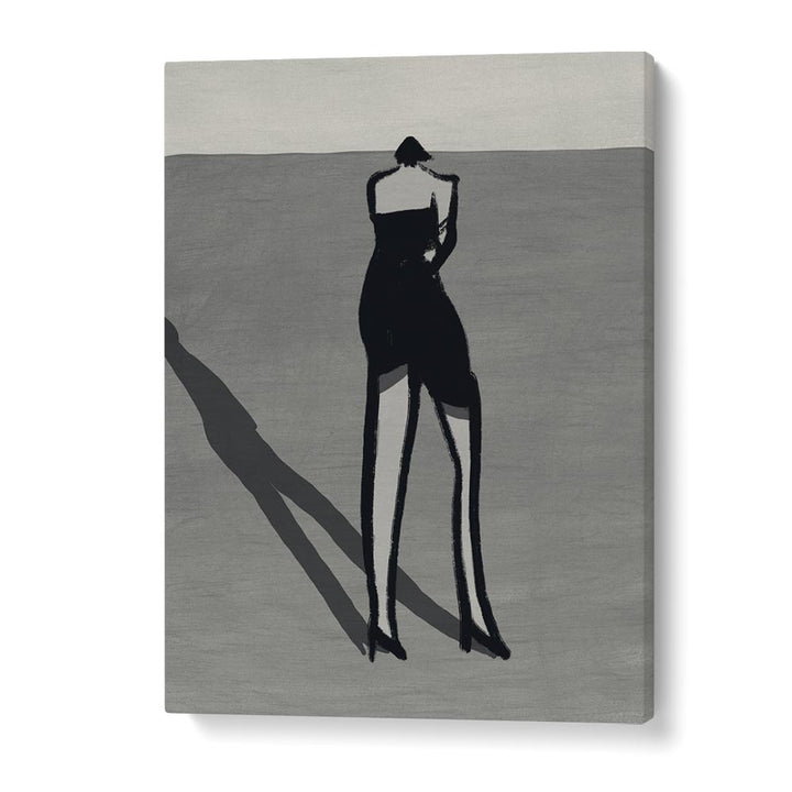 ABSTRACT painting - BLACK WOMAN by Asianmonk