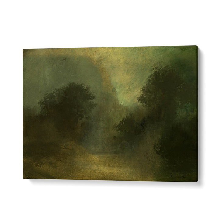 ABSTRACT painting - GLADE WALK BY DAN HOBDAY by Asianmonk