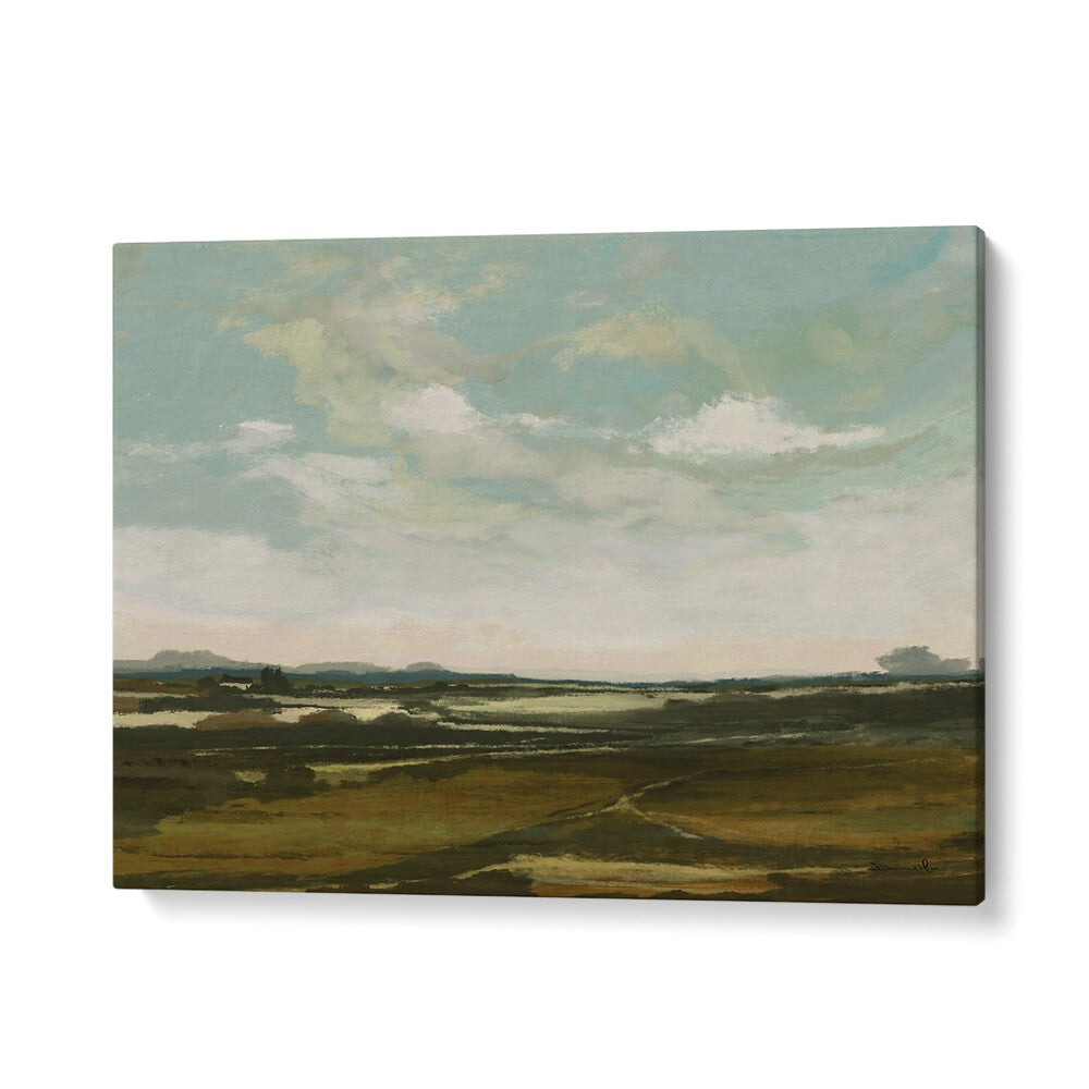 ABSTRACT painting - LANDSCAPE BY DAN HOBDAY by Asianmonk