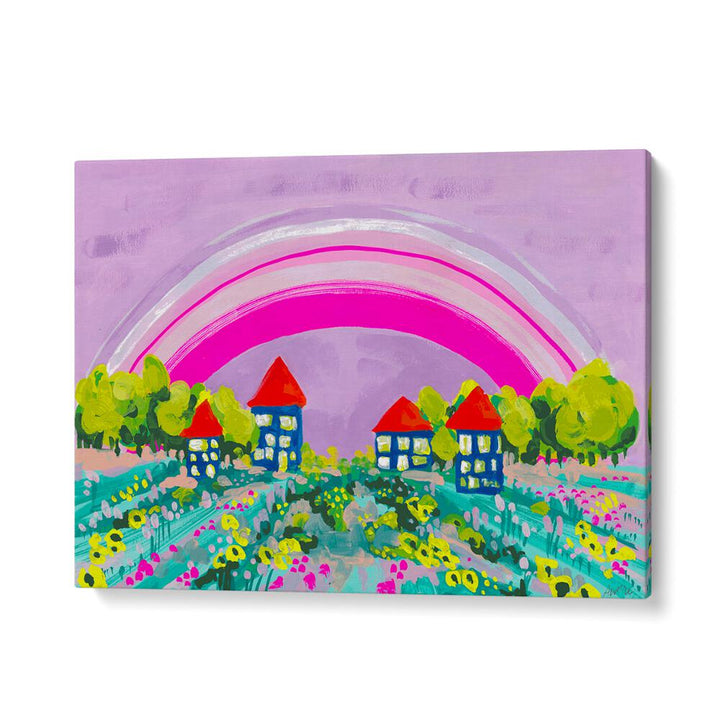 kids painting - OPERA ROSE RAINBOW BY ANIA ZWARA by Asianmonk