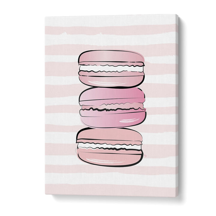 PINK MACARONS BY MARTINA, KITCHEN ART PRINTS