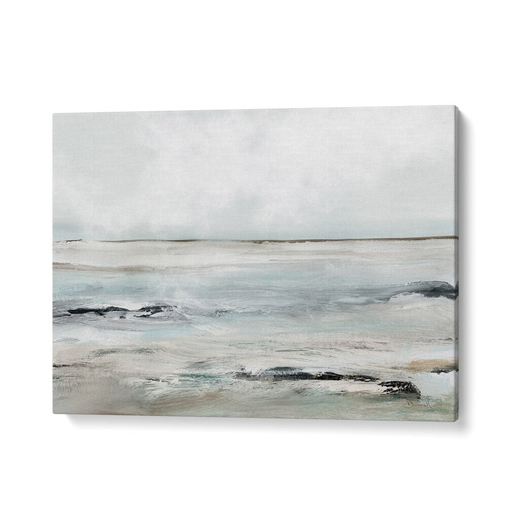 ABSTRACT painting - SANDY BAY BY DAN HOBDAY by Asianmonk