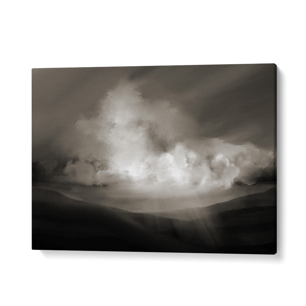 ABSTRACT painting - STORM BY DAN HOBDAY by Asianmonk