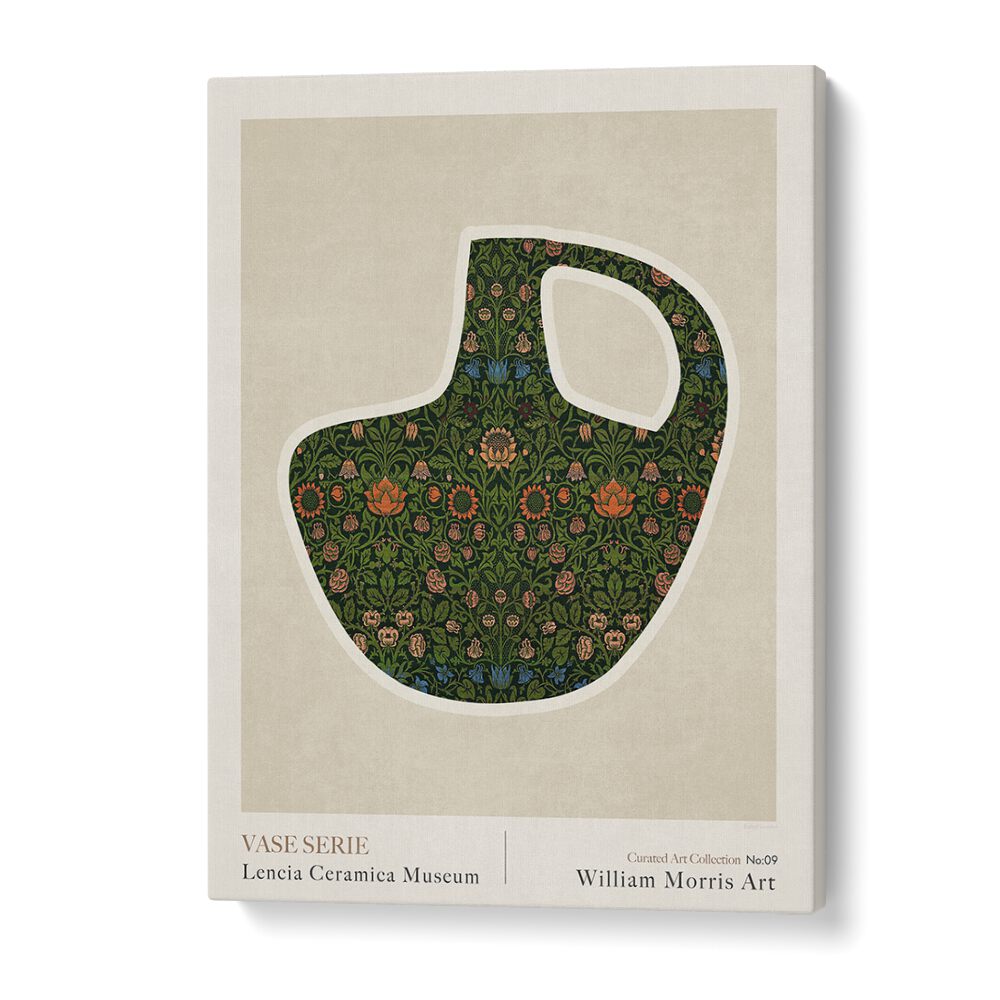 kitchen painting - WILLIAM MORRIS GREEK SHAPE II BY EMEL TUNABOYLU by Asianmonk