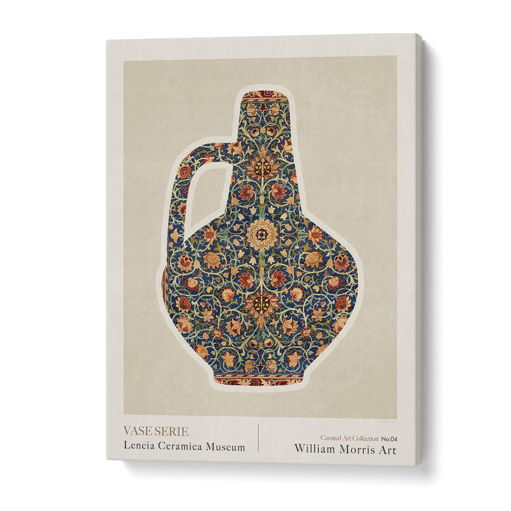 kitchen painting - WILLIAM MORRIS GREEK VASE II BY EMEL TUNABOYLU by Asianmonk