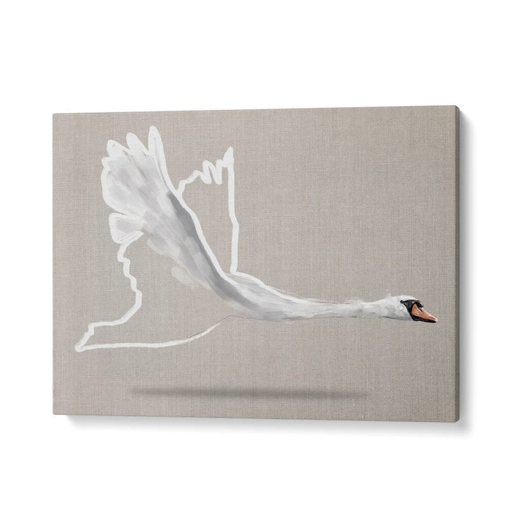  painting - WINGED ONE (CANVAS) by Asianmonk