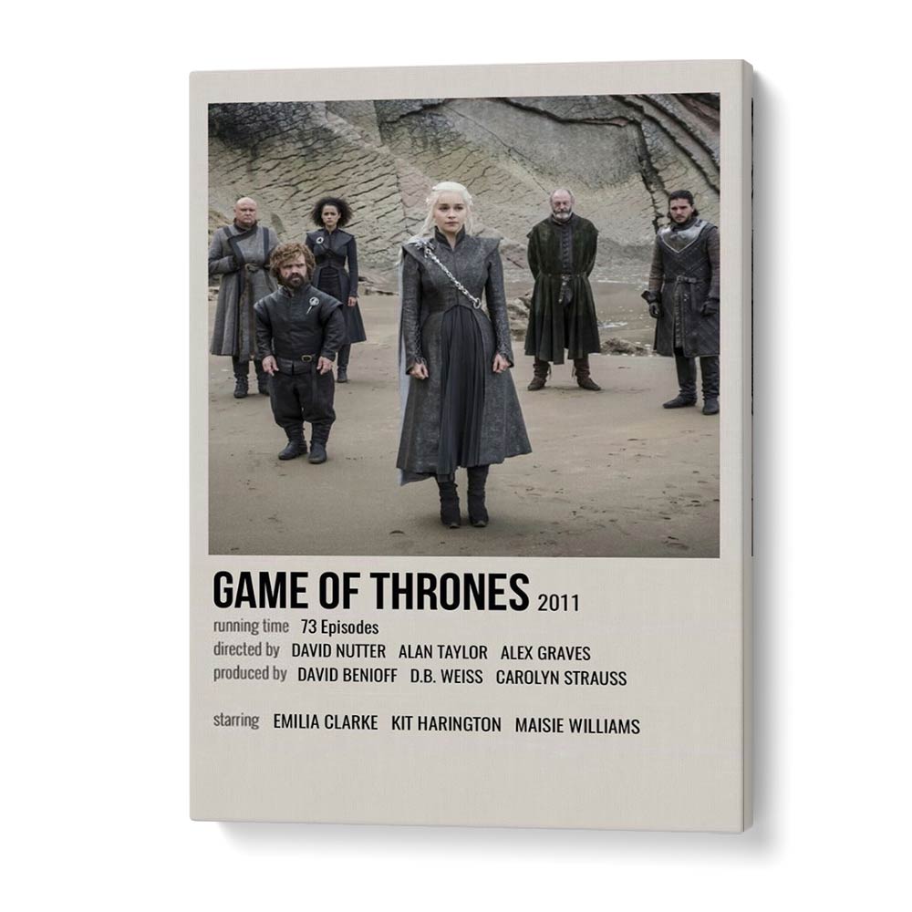 Game Of Thrones 2011 I Movie Posters in Gallery Wrap