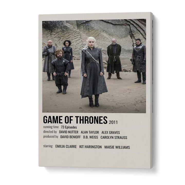 Game Of Thrones 2011 I Movie Posters in Gallery Wrap