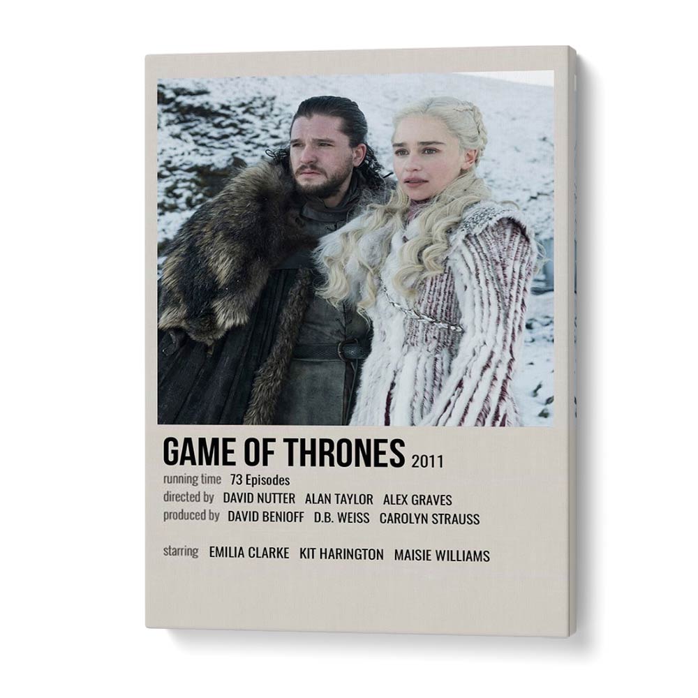 Game Of Thrones 2011 II Movie Posters in Gallery Wrap