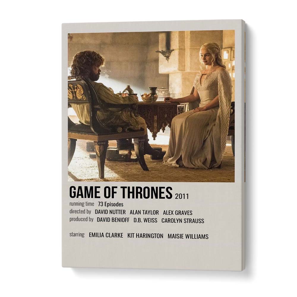 Game Of Thrones 2011 III Movie Posters in Gallery Wrap