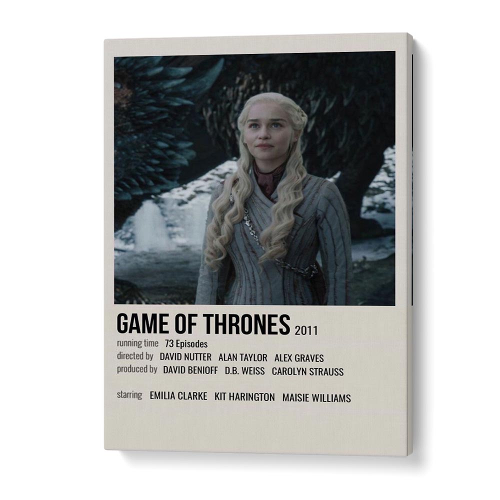 Game Of Thrones 2011 IV Movie Posters in Gallery Wrap