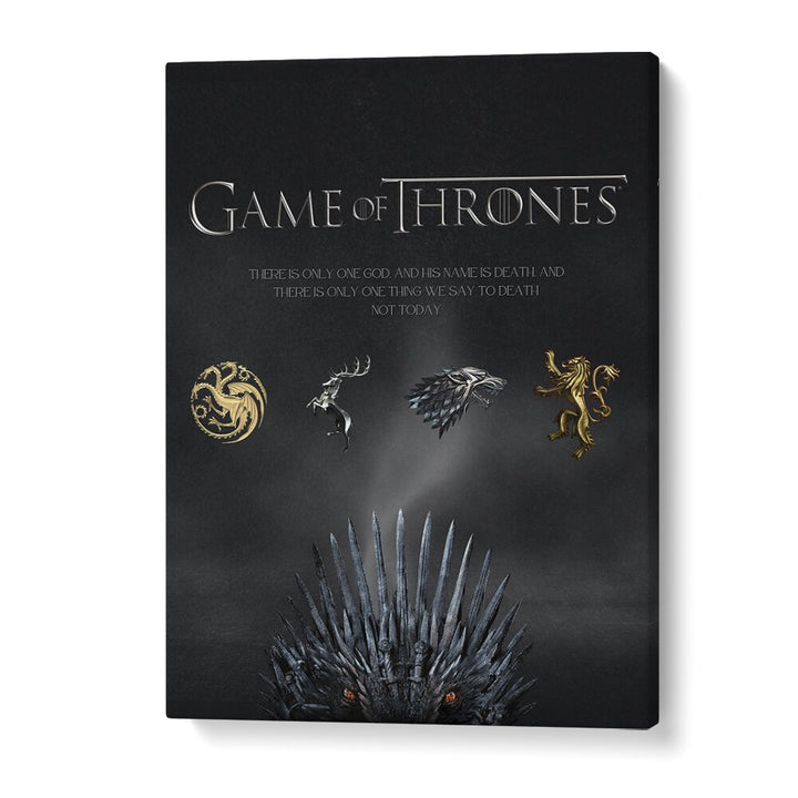 Game Of Thrones By Grishma Korjani Movie Posters in Gallery Wrap