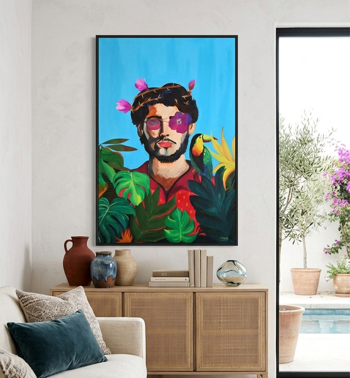 ALPHA MALE  , HANDMADE ARTWORKS
