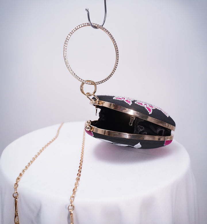 ROSÉ PETAL LUXE – HANDCRAFTED BAG