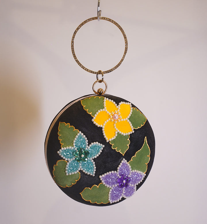 MIDNIGHT GARDEN SIGNATURE CLUTCH