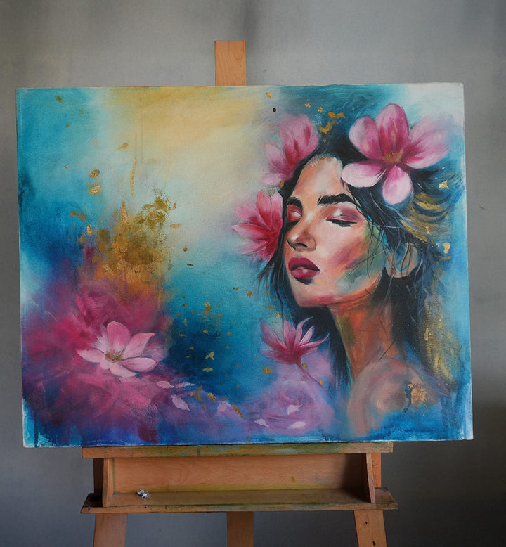 SURRENDER TO STILLNESS ,HANDEMADE ARTWORKS