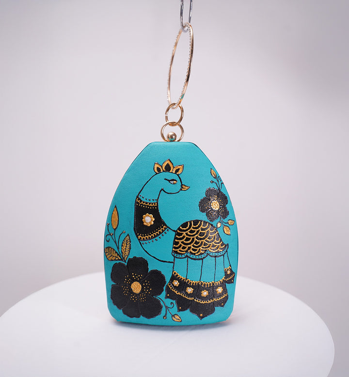 BLUE BELLE LUXE – HANDCRAFTED BAG