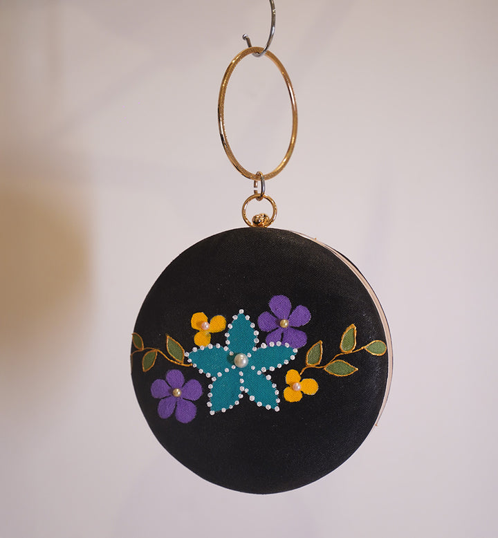 MIDNIGHT GARDEN SIGNATURE CLUTCH