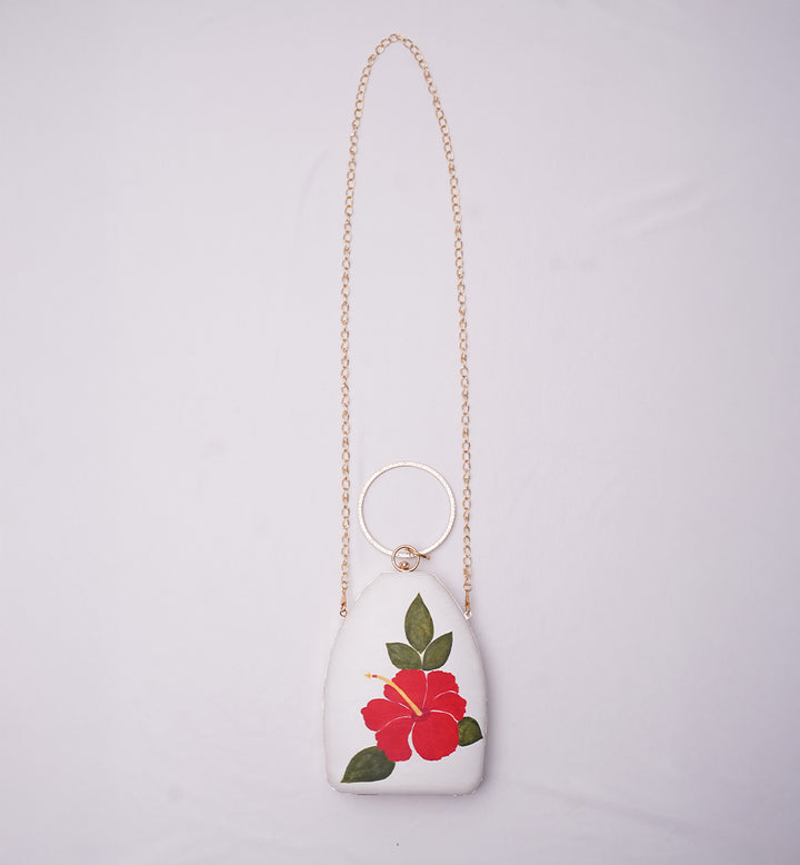 HIBISCUS BLOOM STATEMENT CLUTCH