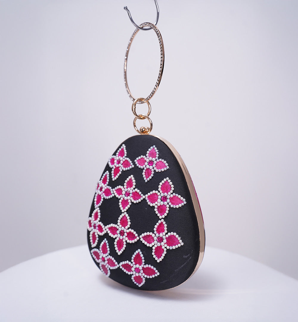 ROSÉ PETAL LUXE – HANDCRAFTED BAG