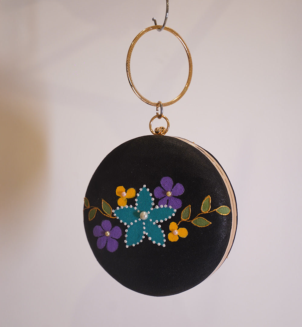 MIDNIGHT GARDEN SIGNATURE CLUTCH