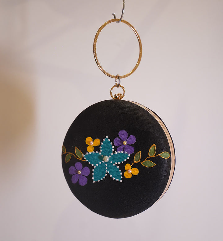 MIDNIGHT GARDEN SIGNATURE CLUTCH