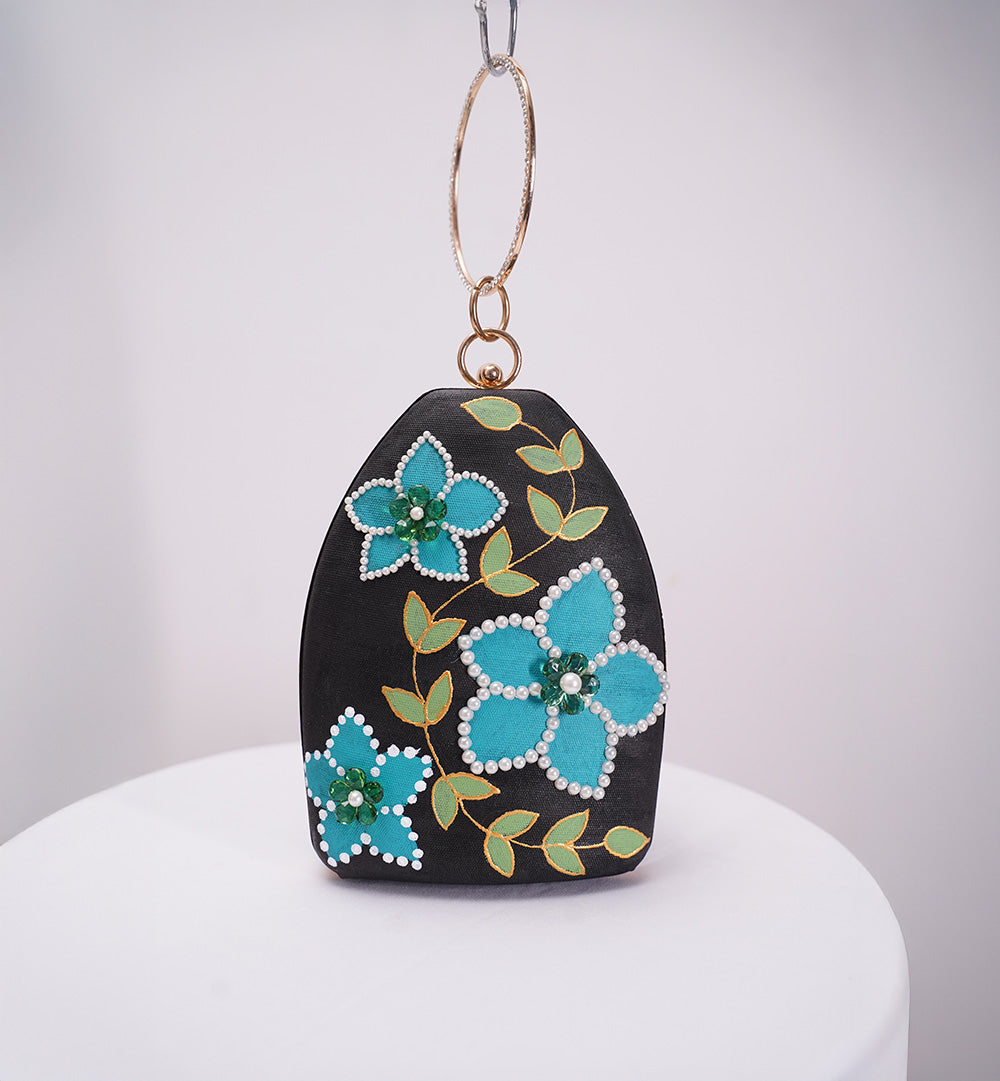 BLUE BELLE LUXE – HANDCRAFTED BAG