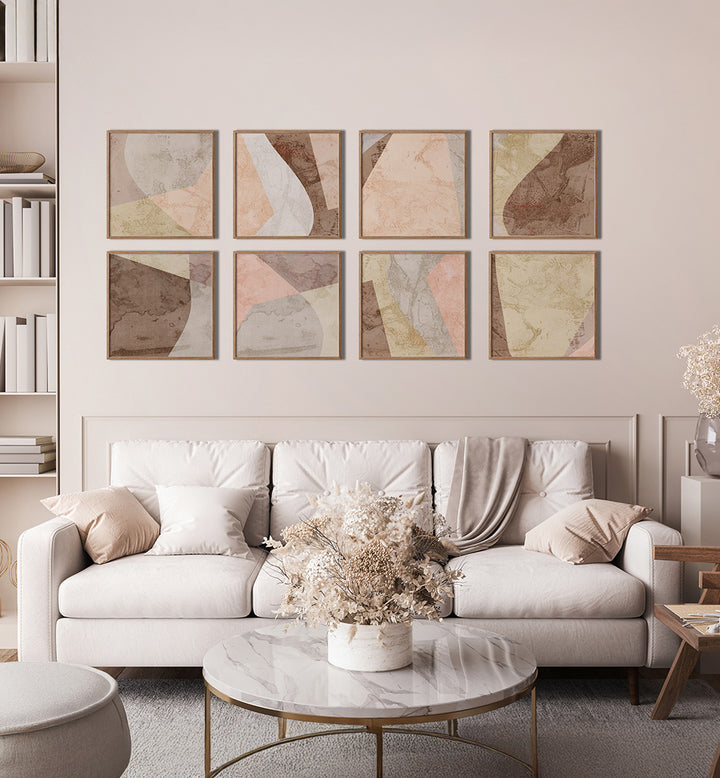 MUTED HARMONY GALLERY WALL , GALLERY WALLS & SETS