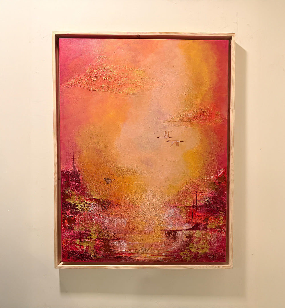 SKY IN BLOOM  , HANDMADE ARTWORKS