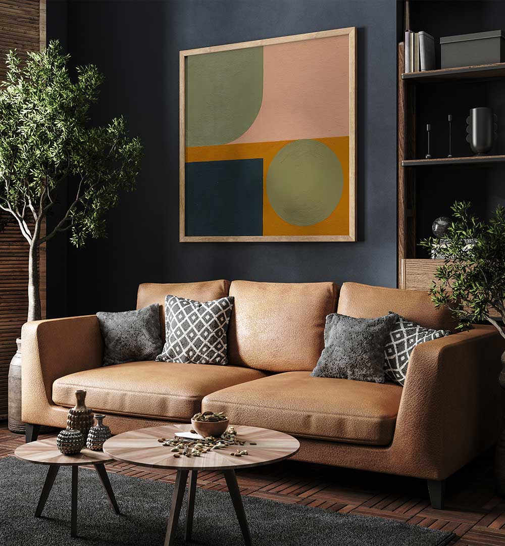 GEO COLOR BALANCE , GEOMETRIC ART PRINTS