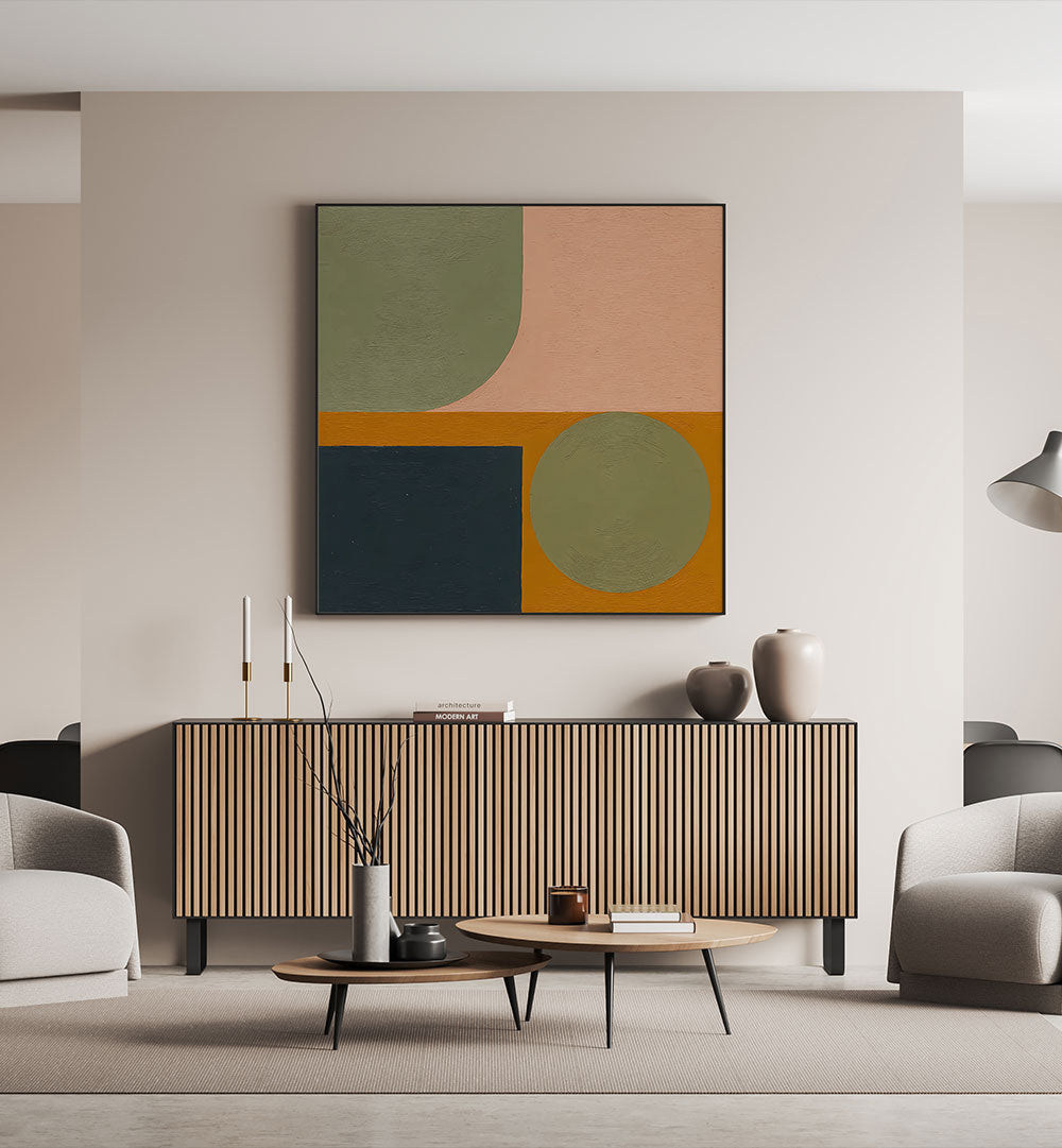 GEO COLOR BALANCE , GEOMETRIC ART PRINTS