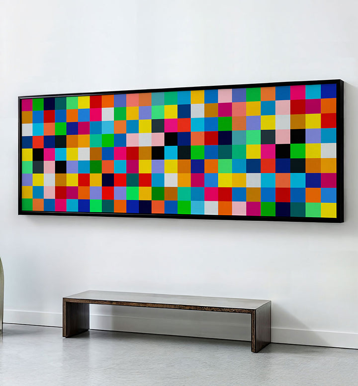 GEOMETRIC MODERN ART II , PANORAMIC ART
