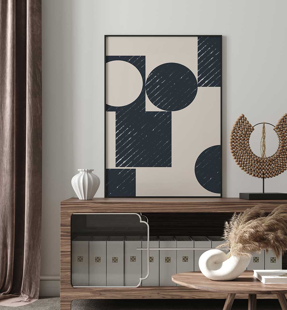 GEOMETRY HARMONY I , GEOMETRIC ART PRINTS