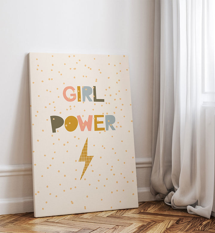 GIRL POWER , KIDS ROOM PAINTINGS