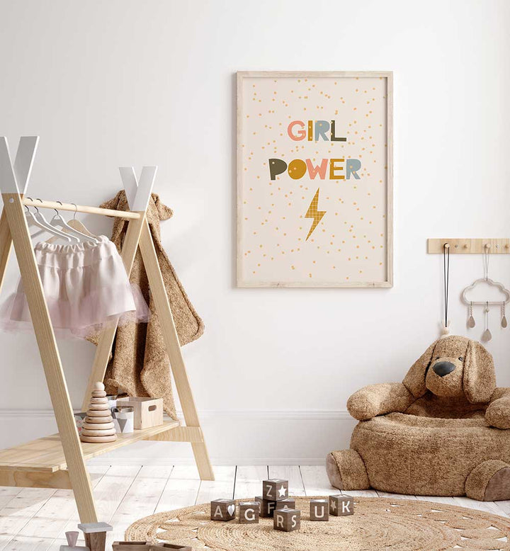 GIRL POWER , KIDS ROOM PAINTINGS