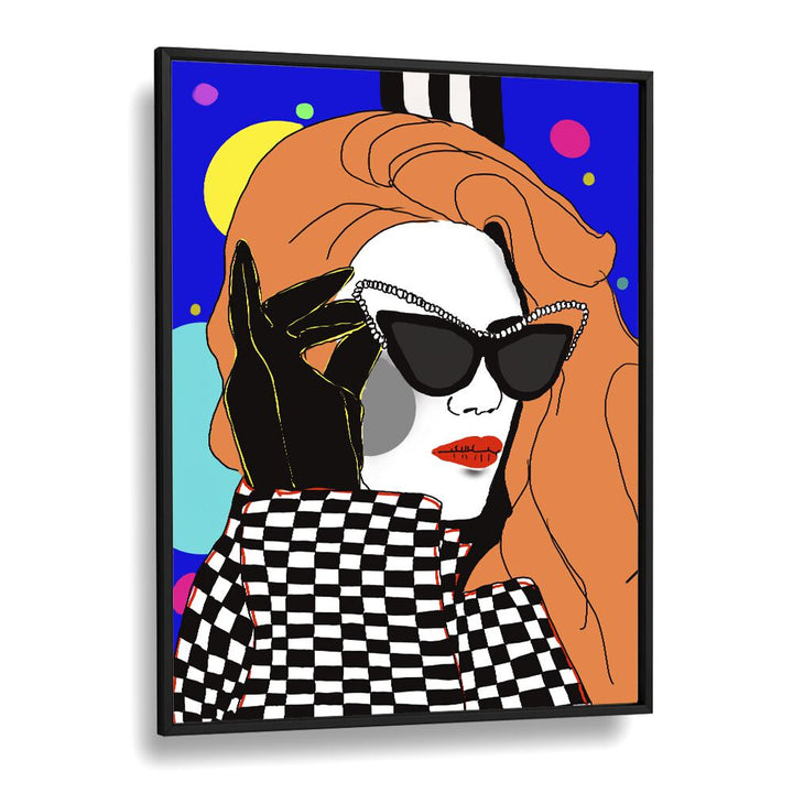 Glamour By Ana Sneeringer Wall Art Prints in Black Plain Frame