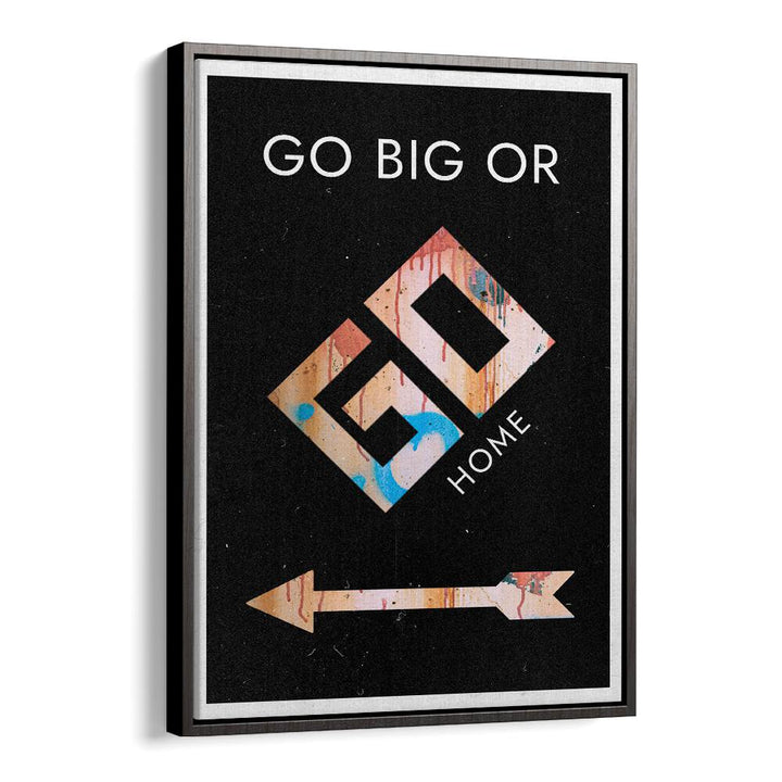 Transform your space with GO BIG OR GO HOME, QUOTES typography posters that inspire and motivate daily.