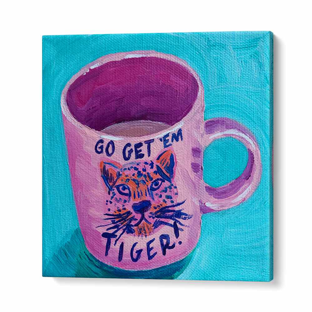 Go Get'em Tiger By Key And Sea Creative Art Print in Gallery Wrap