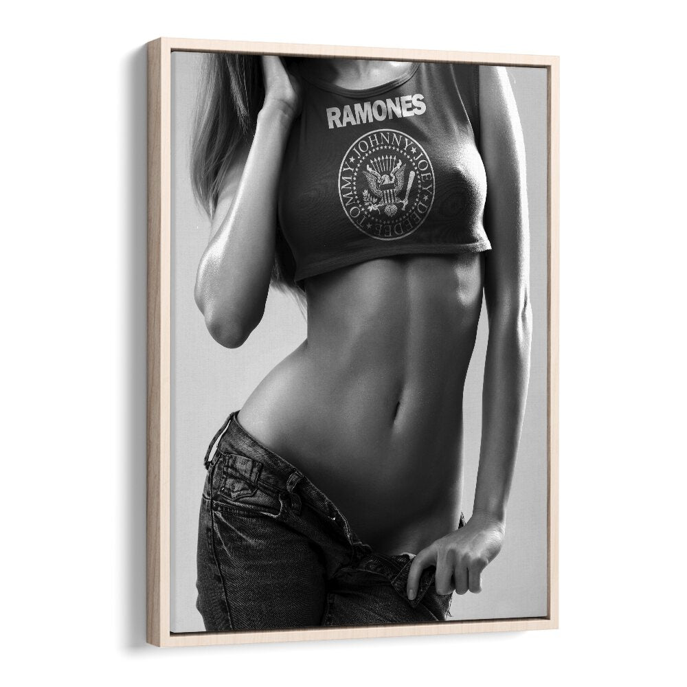 Go Love It by David Drake Fine Art Photography Fashion Photography in Oak Wood Floater Frame