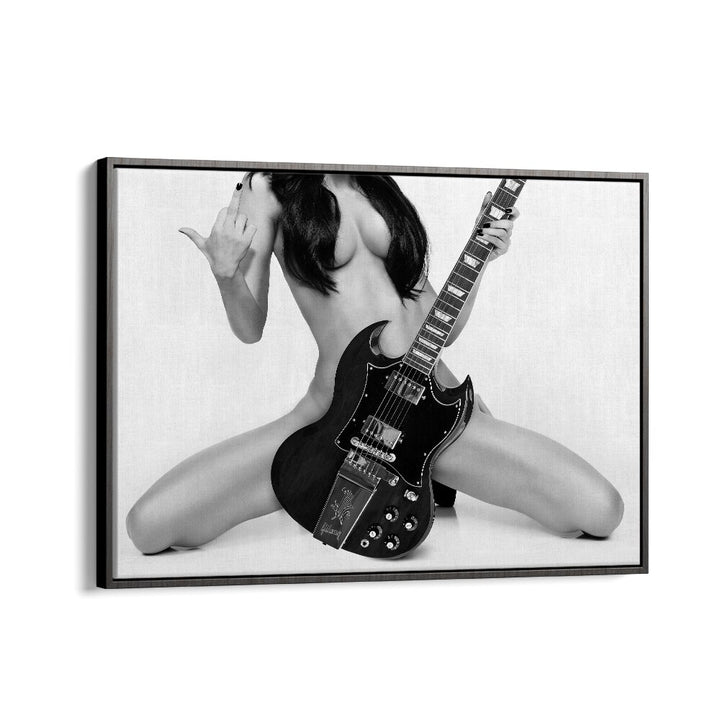 Go Rock Yourself by David Drake Fine Art Photography Fashion Photography in Black Floater Frame