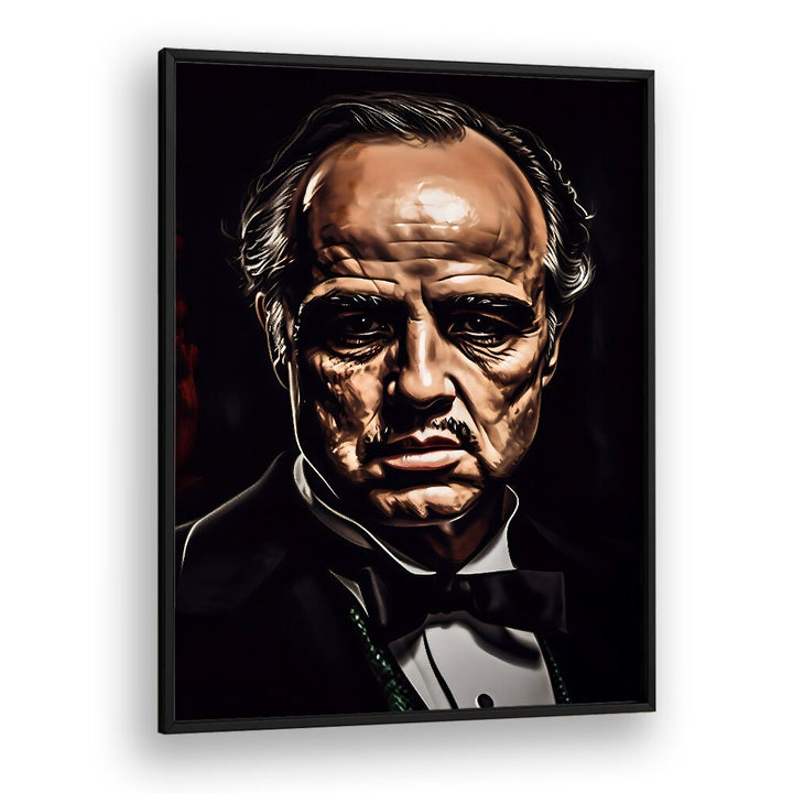 Godfather Art i Movie Posters in Black Plain Frame