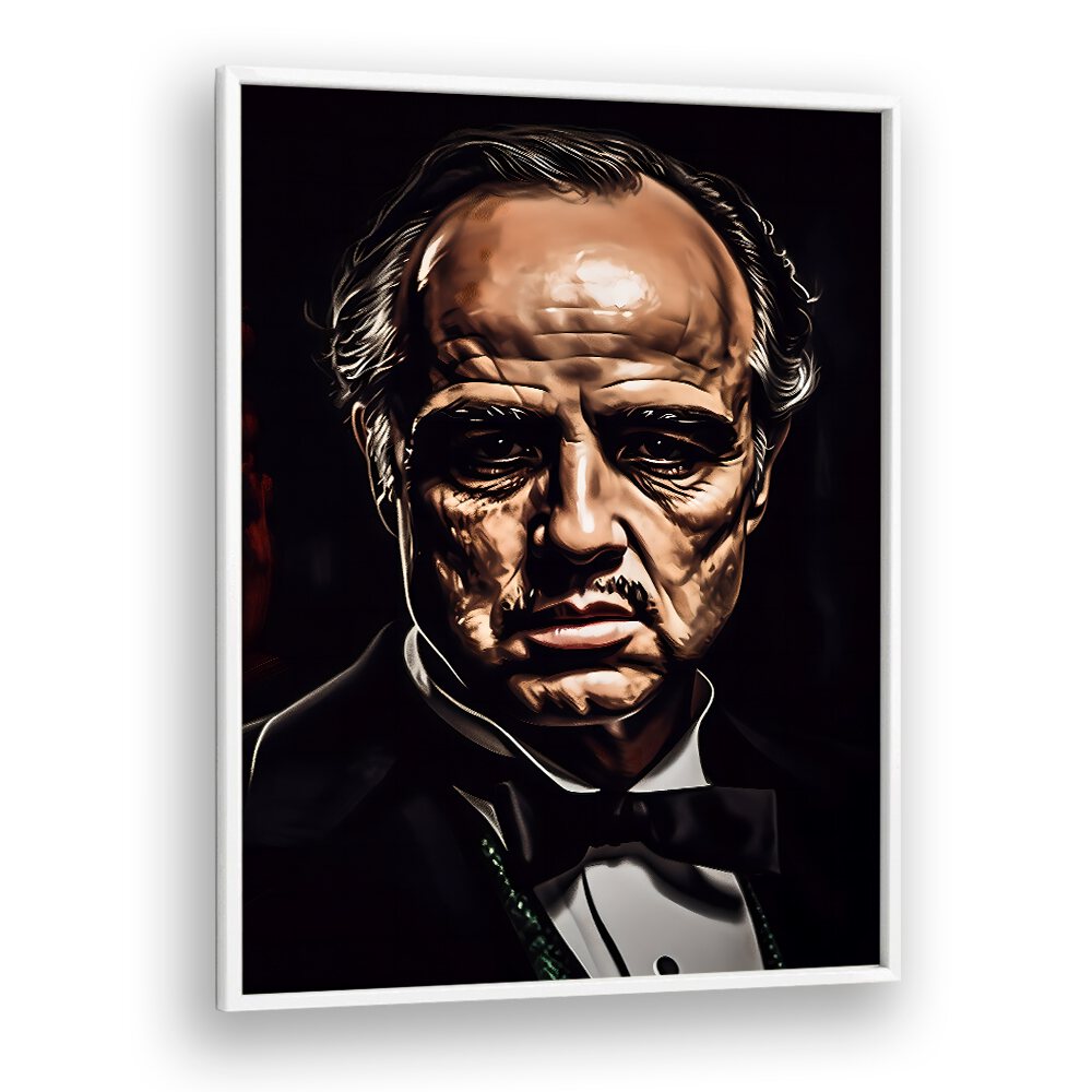 Godfather Art i Movie Posters in White Plain Frame